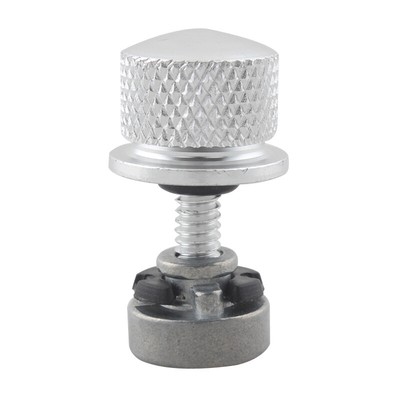 Black CNC Aluminum Rear Seat Rack Knurled Bolt Screw Fit Harley Most Motorcycle Black CNC Aluminum Rear Seat Rack Knurled Bolt Screw Fit Harley Most Motorcycle