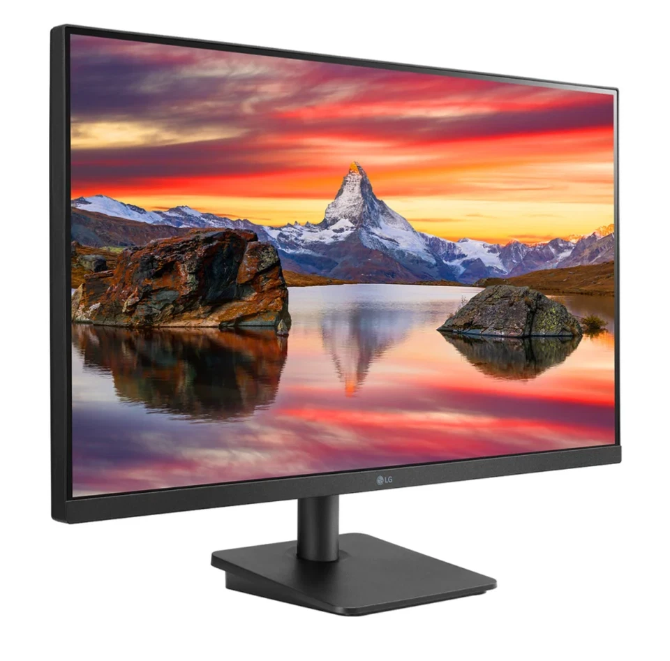 LG 27MP400-B 27'' FHD IPS 3-Side Borderless AMD FreeSync Monitor - (2023) Black - Image 4 of 4