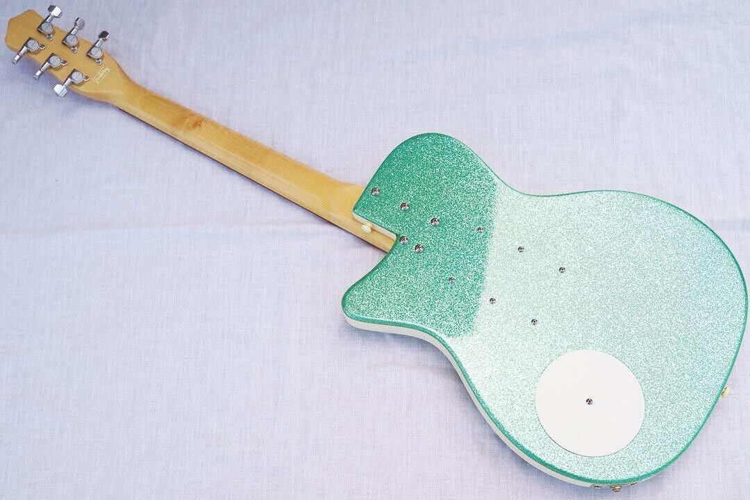 Danelectro 56-U3 Electric guitar Sparkle Green rare Good Danelectro 56-U3 Electric guitar Sparkle Green rare Good