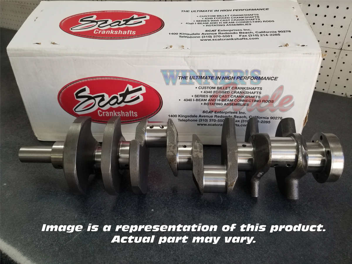 Scat 9-454-4250-6385 BBC 4.250 Stroke Pro Stock Cast Steel