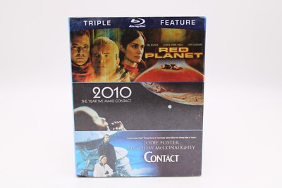 Red Planet, 2010, The Year We Make Contact Blu Ray Triple Feature NEW Sealed