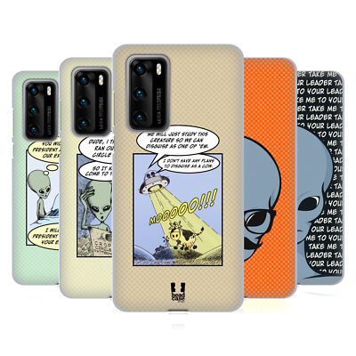 HEAD CASE DESIGNS ALL ABOUT ALIENS SOFT GEL CASE FOR HUAWEI PHONES 4