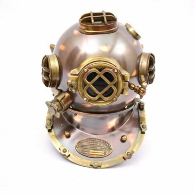 18'' Taucherhelm Taucherhelm U.S Navy Mark V Deep Sea Antique Scuba Vintage