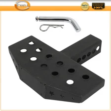 Universal Rear Towing Bumper Hitch Step Anti Slip & Rust Fits 2 inch Receiver