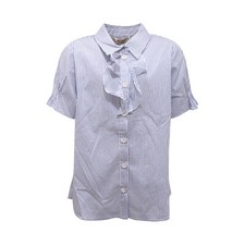 5496AP camicia RIGHE  bimba TWIN-SET kid shirt ROUGES