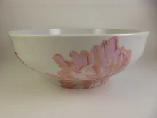Philippe Deshoulieres Limoges Primrose Bordier Bouquet Serving Bowl 