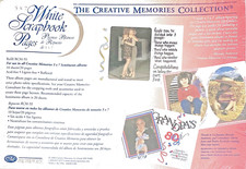 Creative Memories - White Scrapbook Pages 5x 7 - RCM-55 Refill - NEW