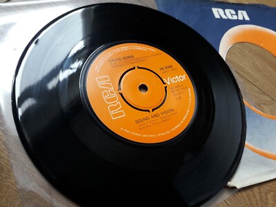 David Bowie Sound And Vision ORIGINAL UK 7'' Single RCA VICTOR 1977 PB 0905