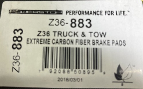 PowerStop Rear Rotors AR8647X W/Z36 Extreme Pads For 02-09 Envoy Trail Blazer - Picture 15 of 15