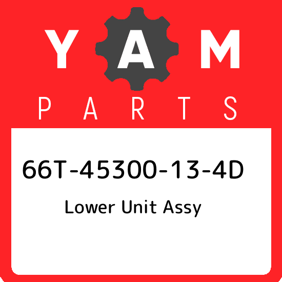 66t-45300-13-4d-yamaha-lower-unit-assy-66t45300134d-new-genuine-oem