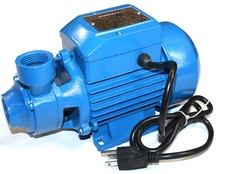 Water Pump 1/2HP Electric Clear Transfer Centrifugal Bio Diesel Pond Pool Farm