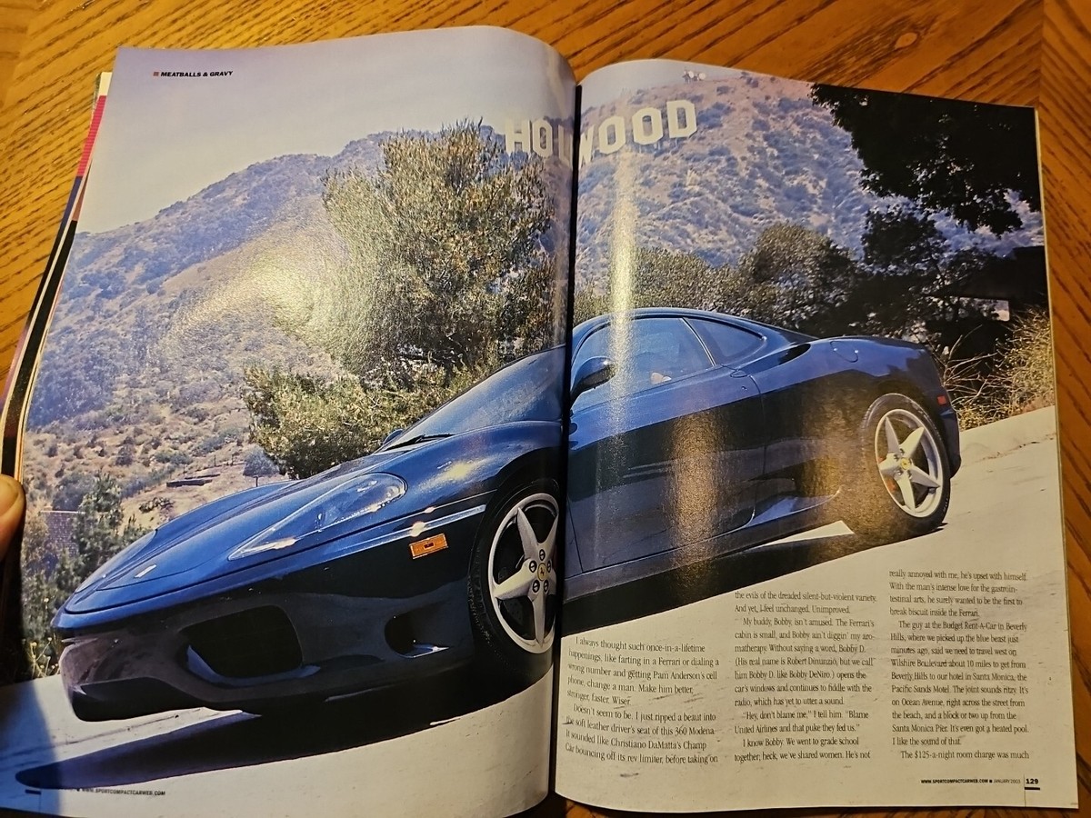 Sport Compact Car Magazine Jan 2003 Lexus IS430 NSX Nissan 300ZX