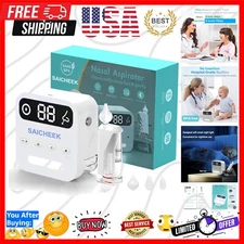 Electric Nasal Aspirator with 9 Suction Levels & Storage Case for Baby Care