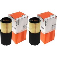 2X Mahle / Knecht LX 976 Luftfilter Air Filter FüR Volvo V70 II P80_