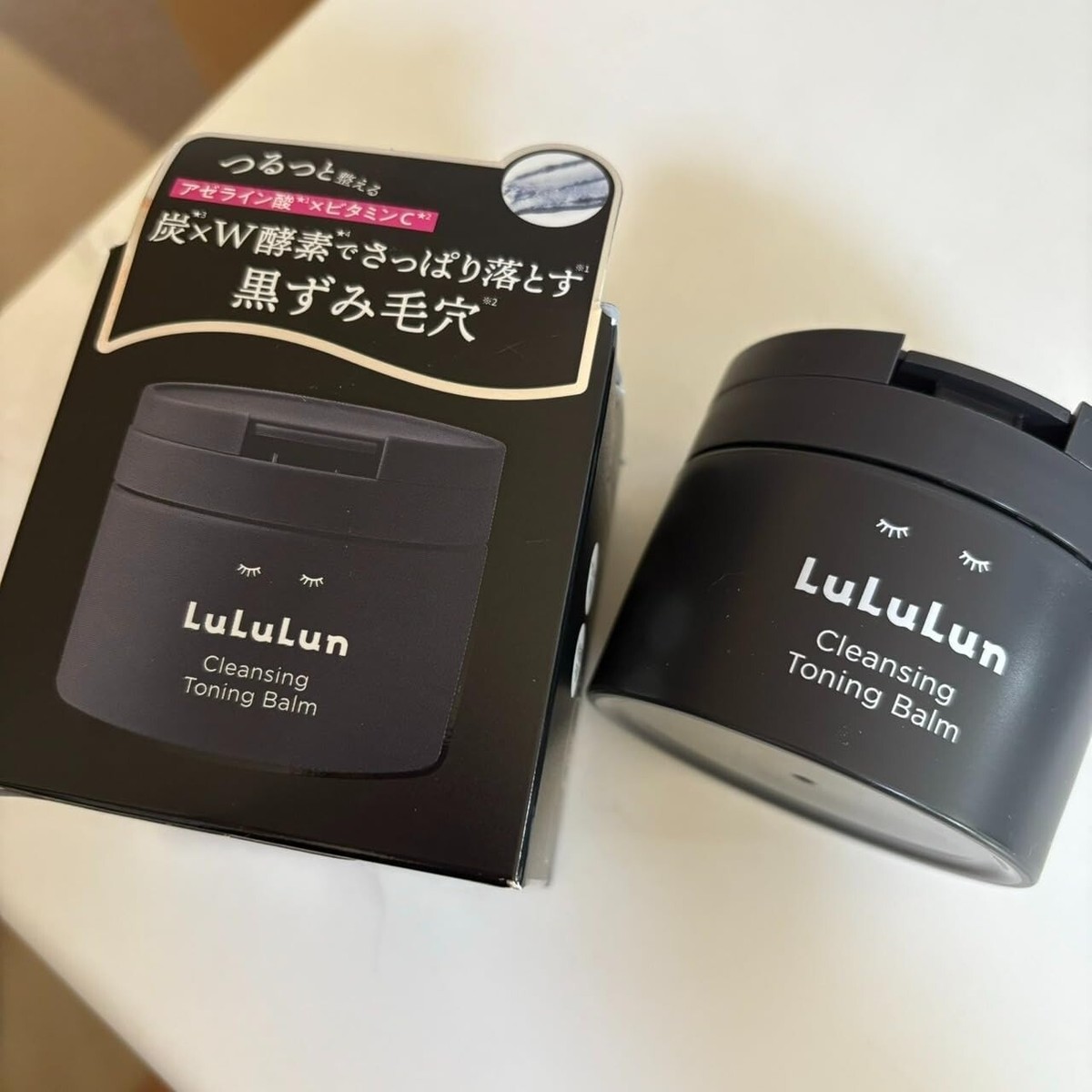 Lululun Cleansing Toning Balm Clear Black Cleansing Balm Made In