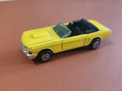 Kidco Tough Wheels Famous Convertibles Yellow 66 Mustang 1/60 Diecast/Plastic 