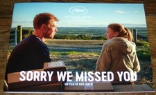 SORRY WE MiSSED YOU Ken Loach Newcastle Kris Hitchen CANNES FRENCH PRESSBOOK