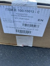 Pokemon SV8.5 Prismatic Evolutions Elite Trainer Factory Sealed Case 10 ETB READ