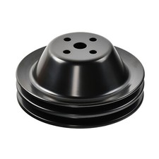 For Small Block Chevy Sbc 283 350 400 Short Water Pump Pulley Swp Double-groove