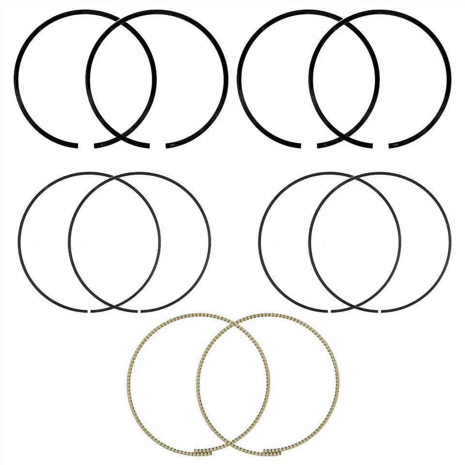 2 Cylinder Piston Ring fits Can-Am Renegade 1000 1000R 4X4 2012 2013 2014-2020 - Image 2 of 3