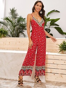 red jumpsuit shein