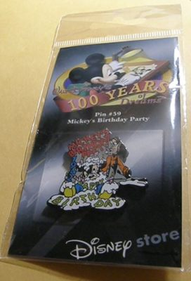 WALT DISNEY 100 YEARS OF DREAMS MICKEYS BIRTHDAY PARTY MICKEY