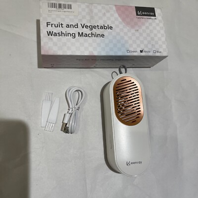 Keenray Fruit and Vegetable Cleaning Machine Purifier Portable Washing Wireless