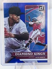 2021 Donruss Holo Blue #30 Ketel Marte DK