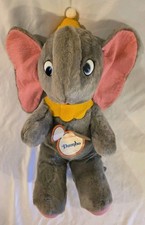 Dumbo Plush Walt Disney Characters Vintage 60s Disneyland Disneyworld Fast S H