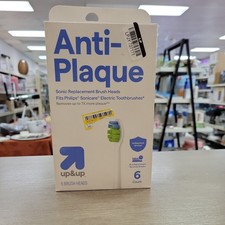 Anti-Plaque Sonic Brush Heads Up Up - Imperfect Box