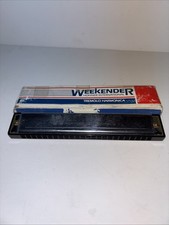 Vintage Hohner Weekender Tremolo Harmonica Made in Germany w/ Original Box
