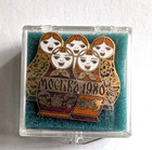 NOS?? 1980 Moscow Olympic pin matryoshka plastic case — photo 1