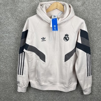 Adidas Real Madrid Originals Soccer Pullover Hoodie Men’s Small IM7466 NEW 