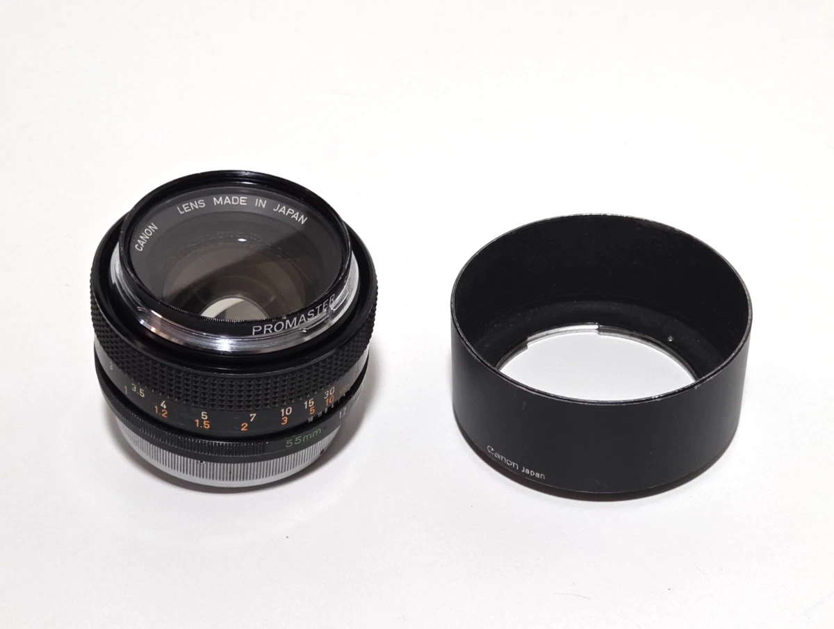 Canon FD f/1.2 Camera Lenses 55mm Focal for sale - eBay