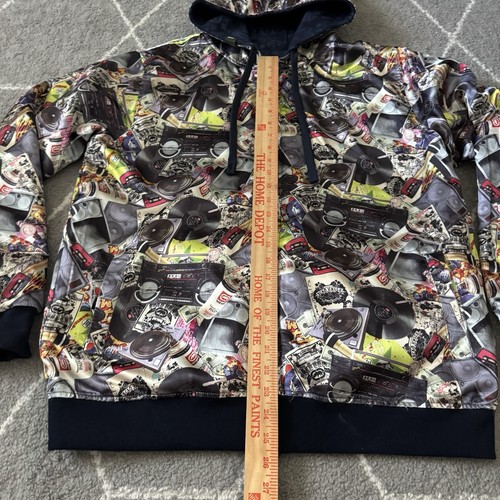 Sudadera con Capucha Reversible Vintage Ecko Unlimited Estampado Completo AOP - Imagen 7 de 8