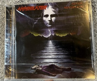 ANNIHILATOR - Never, Neverland CD Brand New 1998