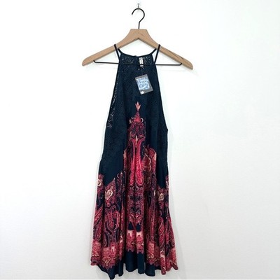 free people shea printed mini dress Free People Shea Printed Mini Dress