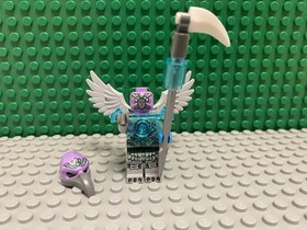 LEGO Chima Vardy Minifigure Vulture Tribe Wings Ice Armor Spear 70146