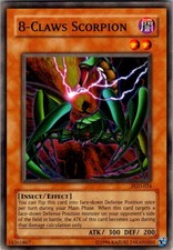 8-Claws Scorpion Pharaonic Guardian PGD-024 Common / Short Print Yu-Gi-Oh NM