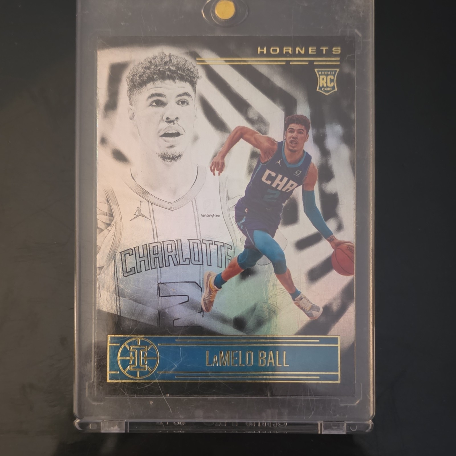 2020-21 Panini Illusions LaMelo Ball Rookie #151 Charlotte Hornets NBA Card