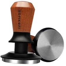 51mm Espresso Tamper, Coffee Tamper with 51mm fits 51mm portafilter Rosewood