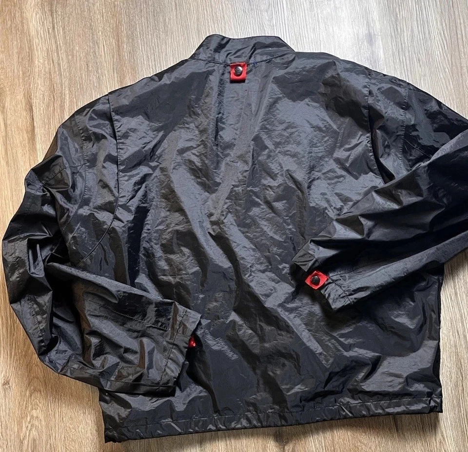 Joe Rocket Black Jacket Womens M Mesh Liner Windbreaker Full Zip, Motorcycle - Image 2 of 2