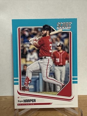 2018 Panini Chronicles - Score Bryce Harper #6 Teal /199
