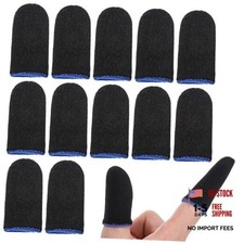 12 Pack Gaming Finger Sleeves Anti Sweat Game Controller Thumb Sleeve Gaming