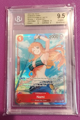 Nami (Parallel) graded BGS 9.5 for sale on eBay