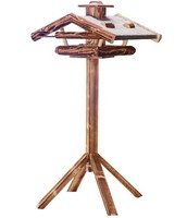 Natura Wildvogel Futterhaus Wendelstein StäNder 142 X 76 X 55 Cm Holz, Dehner
