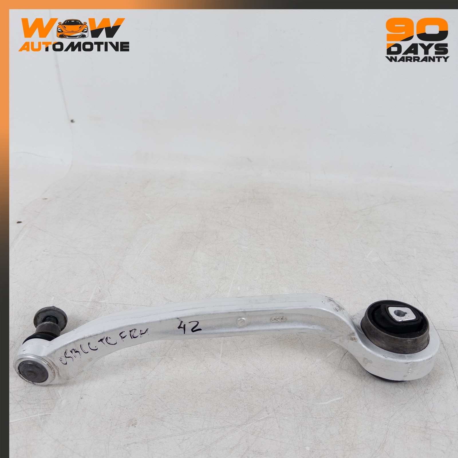 04-18 BENTLEY CONTINENTAL GT GTC FRONT RIGHT REARWARD LOWER CONTROL ARM OEM