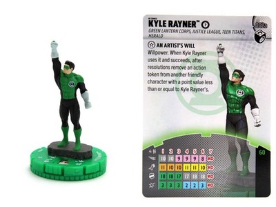 HeroClix - #002a Kyle Rayner - Lantern Legacy