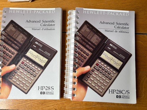 HP 28S unique graphic programmable calculator with 2 flaps Full package and box - Afbeelding 8 van 13