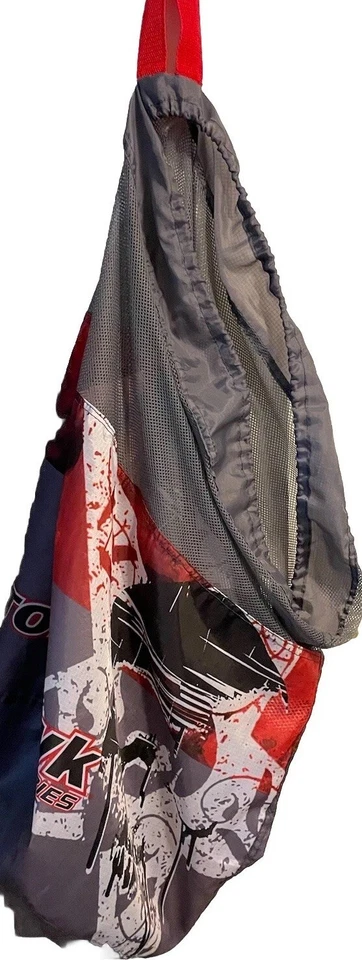 2008 Y2K Tony Hawk Buck Jam Skateboard Series Raro Bolso con Cordón Foto 3 de 4
